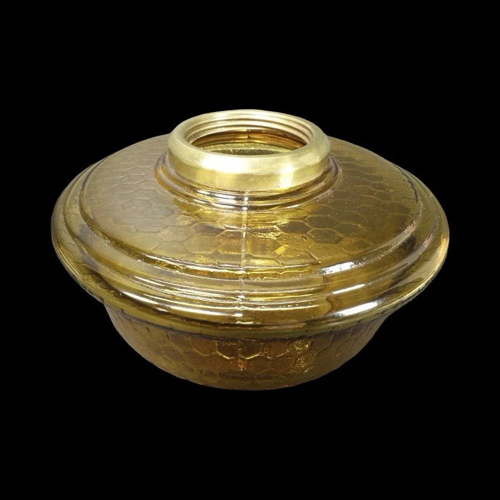 Aladdin Lamp Amber‎ Genie III Font Part #R068N Regency Fuel Lighting